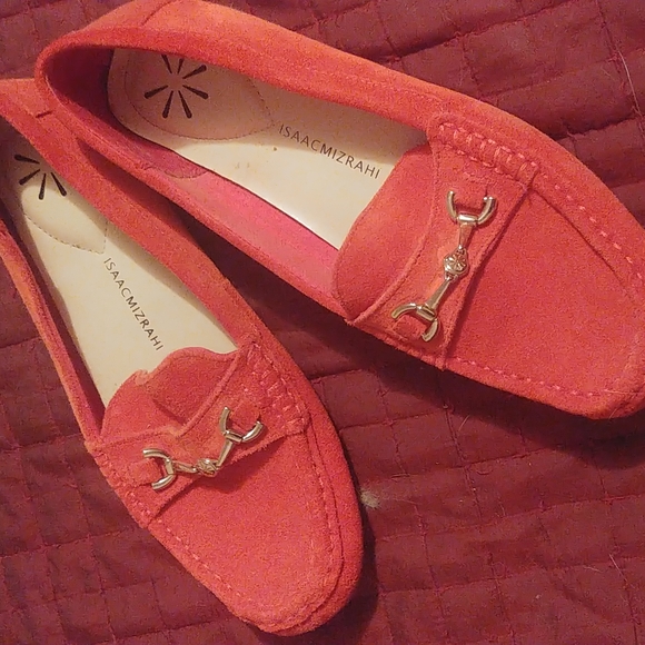 Red Suede Loafers - Picture 3 of 3